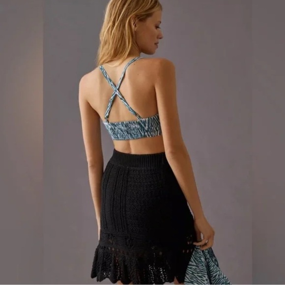Anthropologie Pilcro Surf Bra Top, bralette, xl - Picture 2 of 6